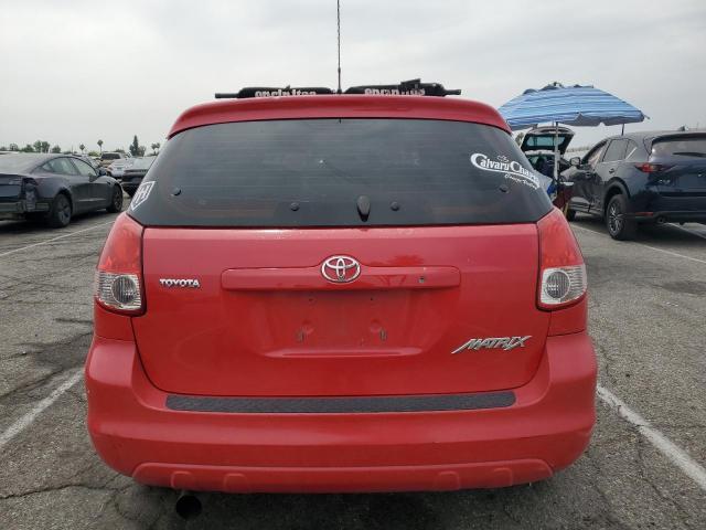 2T1KR32E33C152311 - 2003 TOYOTA COROLLA MA XR RED photo 6