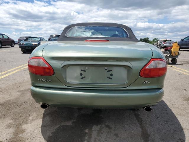 SAJJA42C5YNA02295 - 2000 JAGUAR XK8 GREEN photo 6