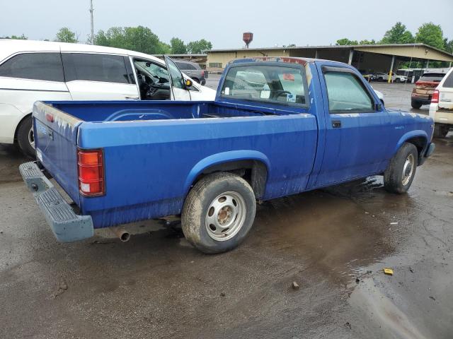 1B7FL26X5TS575754 - 1996 DODGE DAKOTA BLUE photo 3