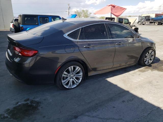 1C3CCCABXFN755498 - 2015 CHRYSLER 200 LIMITED GRAY photo 3