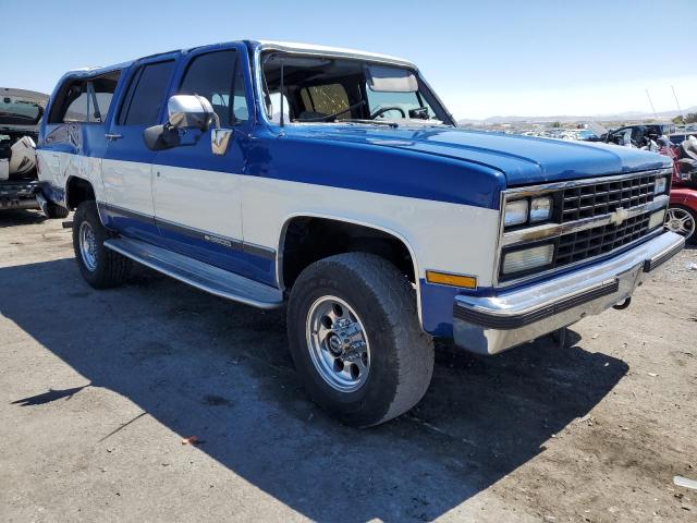 1GNGV26KXKF197108 - 1989 CHEVROLET SUBURBAN V2500 BLUE photo 4