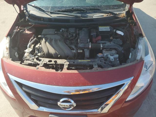 3N1CN7AP3GL876077 - 2016 NISSAN VERSA S RED photo 11