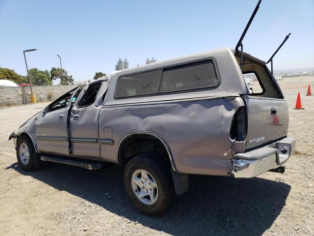 5TBRT34142S329618 - 2002 TOYOTA TUNDRA ACCESS CAB GRAY photo 2