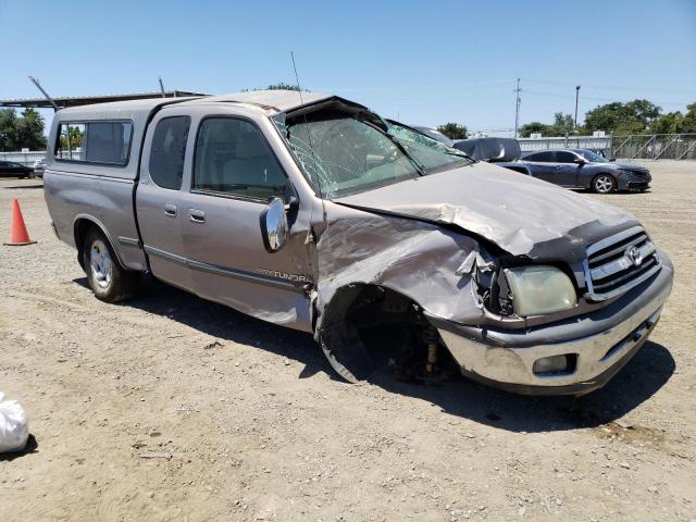 5TBRT34142S329618 - 2002 TOYOTA TUNDRA ACCESS CAB GRAY photo 4