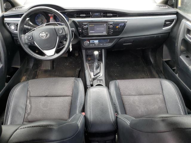 2T1BURHEXEC058406 - 2014 TOYOTA COROLLA L BLUE photo 8