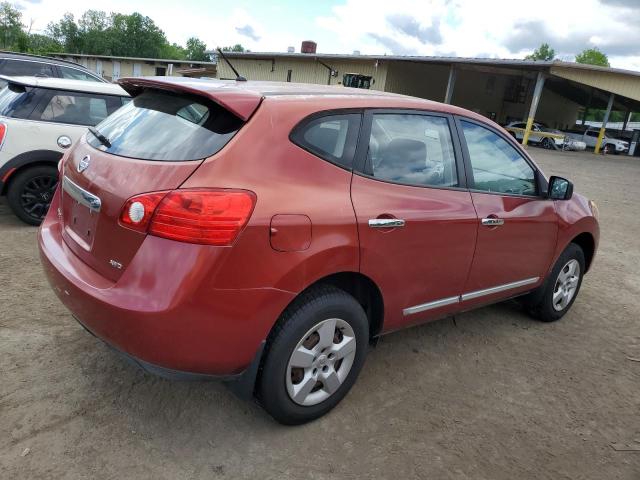 JN8AS5MV7BW267352 - 2011 NISSAN ROGUE S RED photo 3