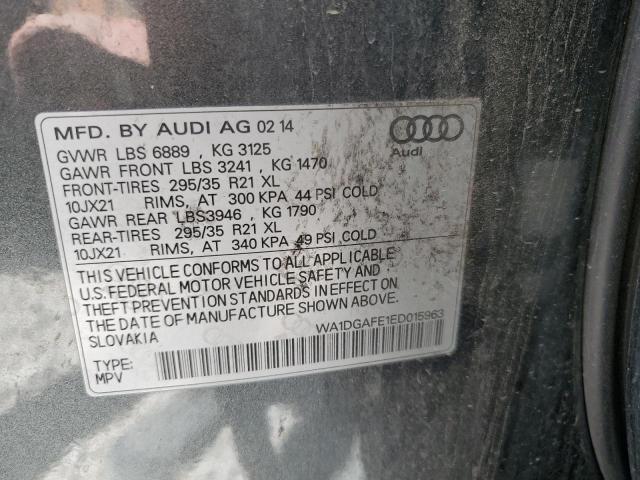 WA1DGAFE1ED015963 - 2014 AUDI Q7 PRESTIGE 灰色 照片 13