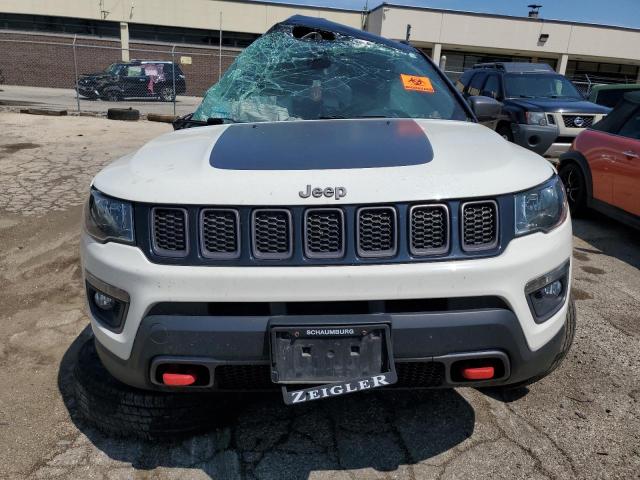 3C4NJDDB9HT689184 - 2017 JEEP COMPASS TRAILHAWK WHITE photo 5