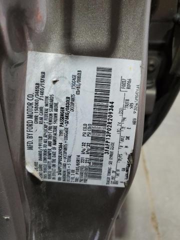 3FAFP13P02R209364 - 2002 FORD ESCORT BROWN photo 12