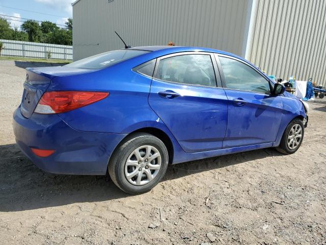 KMHCT4AE5EU616780 - 2014 HYUNDAI ACCENT GLS BLUE photo 3