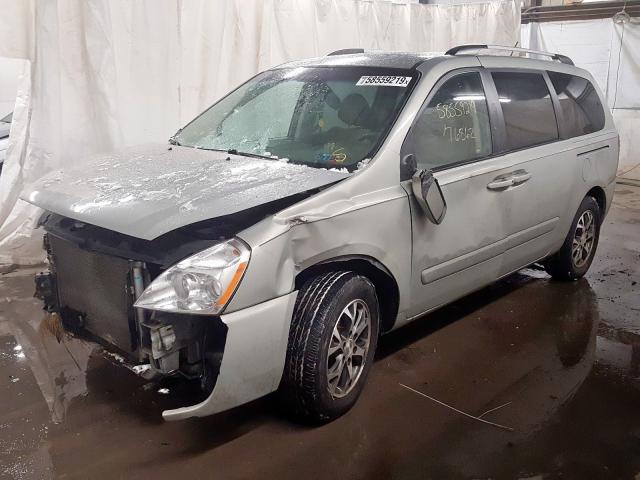 KNDMG4C7XE6552641 - 2014 KIA SEDONA LX  photo 2