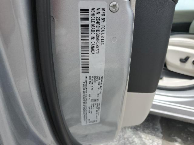 2C4RC1DGXMR525770 - 2021 CHRYSLER VOYAGER LXI SILVER photo 13