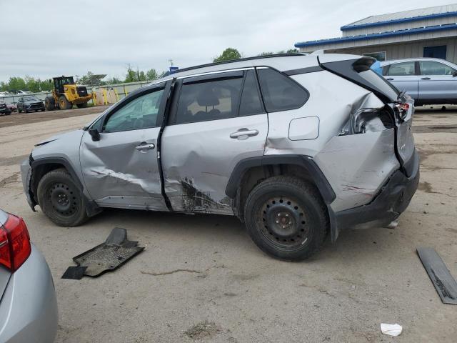 2T3B1RFV3MC224329 - 2021 TOYOTA RAV4 LE SILVER photo 2