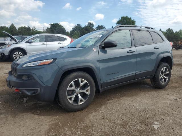 1C4PJMBB1FW630715 - 2015 JEEP CHEROKEE TRAILHAWK GRAY photo 1