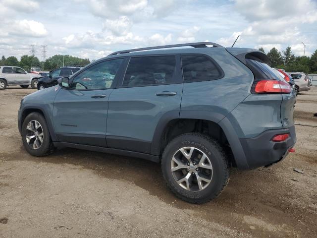 1C4PJMBB1FW630715 - 2015 JEEP CHEROKEE TRAILHAWK GRAY photo 2