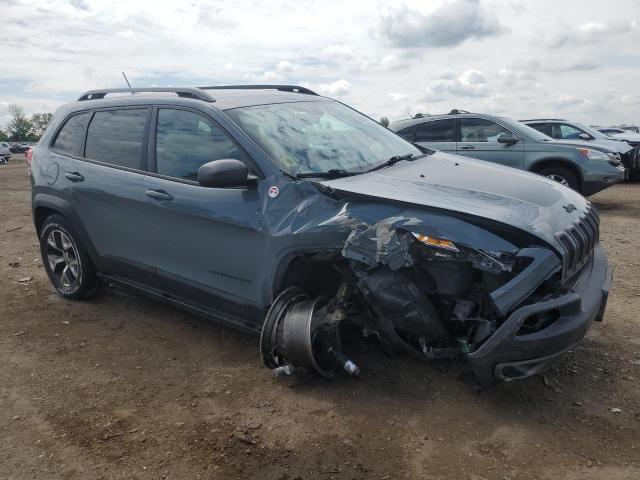 1C4PJMBB1FW630715 - 2015 JEEP CHEROKEE TRAILHAWK GRAY photo 4