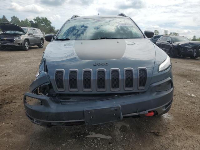 1C4PJMBB1FW630715 - 2015 JEEP CHEROKEE TRAILHAWK GRAY photo 5