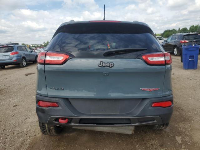 1C4PJMBB1FW630715 - 2015 JEEP CHEROKEE TRAILHAWK GRAY photo 6