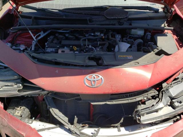 JTDACAAUXP3004374 - 2023 TOYOTA PRIUS LE RED photo 11