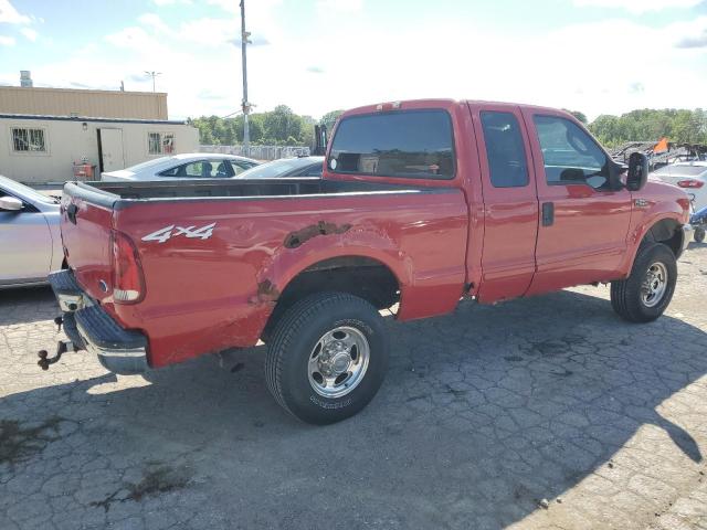 1FTNX21L83EB28421 - 2003 FORD F250 SUPER DUTY RED photo 3