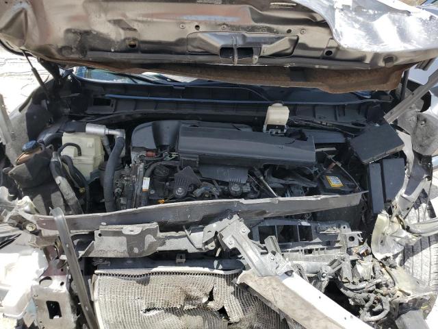 5N1AZ2MH2HN198385 - 2017 NISSAN MURANO S SILVER photo 11