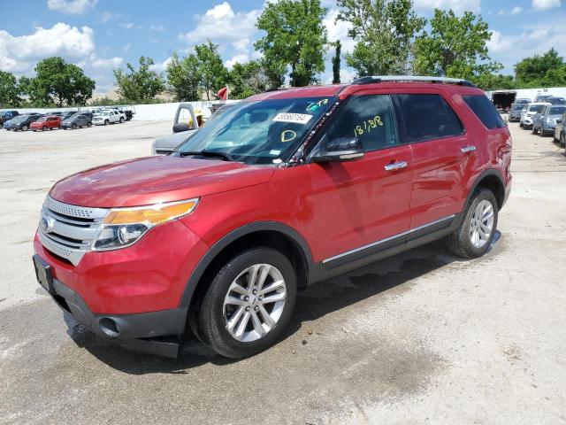 1FMHK8D85CGA83153 - 2012 FORD EXPLORER XLT BURGUNDY photo 1