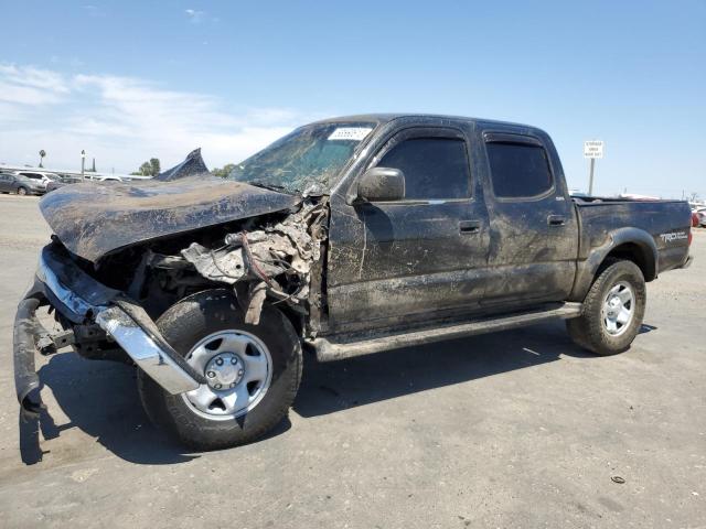 5TEGN92N12Z104710 - 2002 TOYOTA TACOMA DOUBLE CAB PRERUNNER BLACK photo 1