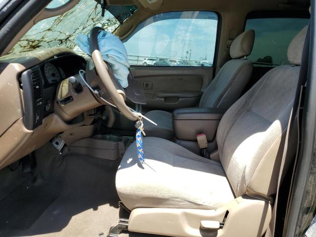 5TEGN92N12Z104710 - 2002 TOYOTA TACOMA DOUBLE CAB PRERUNNER BLACK photo 7