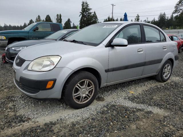 KNADE223796450452 - 2009 KIA RIO BASE SILVER photo 1