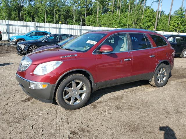 5GALVBED1AJ144417 - 2010 BUICK ENCLAVE CXL RED photo 1