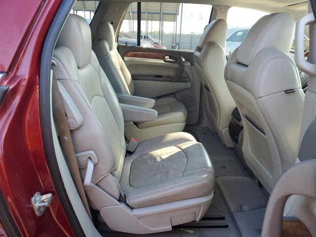 5GALVBED1AJ144417 - 2010 BUICK ENCLAVE CXL RED photo 11