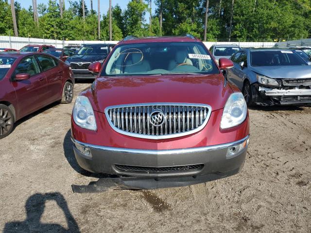 5GALVBED1AJ144417 - 2010 BUICK ENCLAVE CXL RED photo 5
