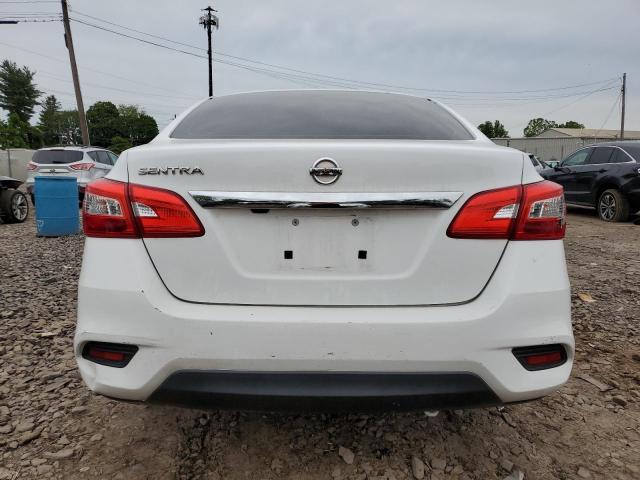 3N1AB7AP0KY362389 - 2019 NISSAN SENTRA S 白色 照片 6