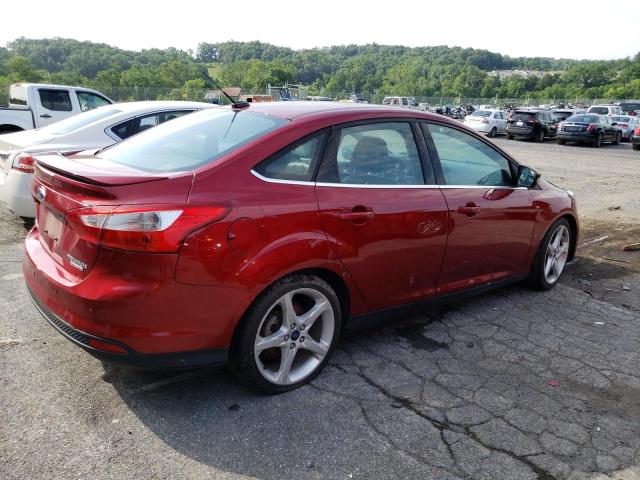 1FADP3J20DL370115 - 2013 FORD FOCUS TITANIUM RED photo 3