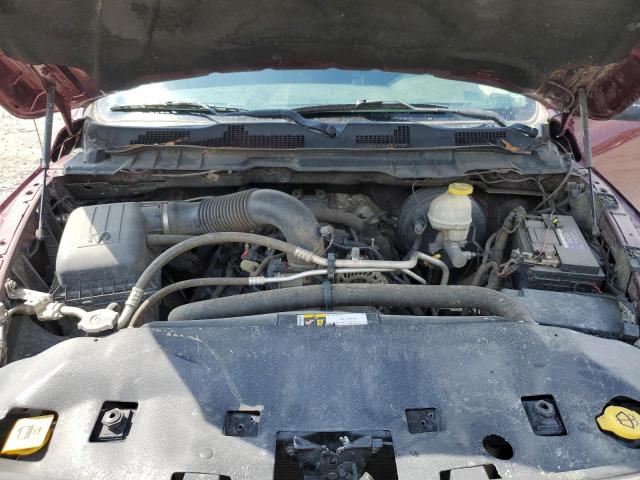 1C6RR7TTXKS576186 - 2019 RAM 1500 CLASS SLT 勃艮第红 照片 11