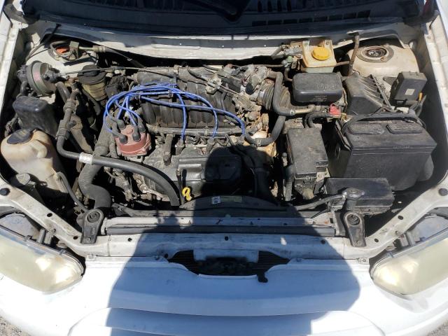 4N2ZN16T31D804719 - 2001 NISSAN QUEST SE WHITE photo 12