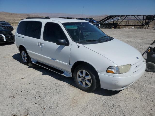 4N2ZN16T31D804719 - 2001 NISSAN QUEST SE WHITE photo 4