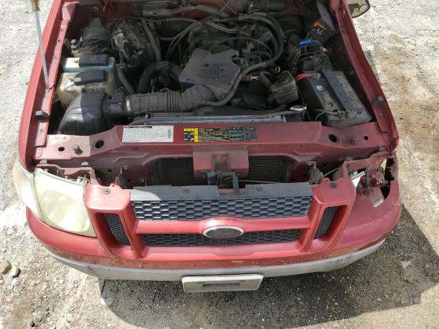 1FMZU67E02UD41292 - 2002 FORD EXPLORER S BURGUNDY photo 11