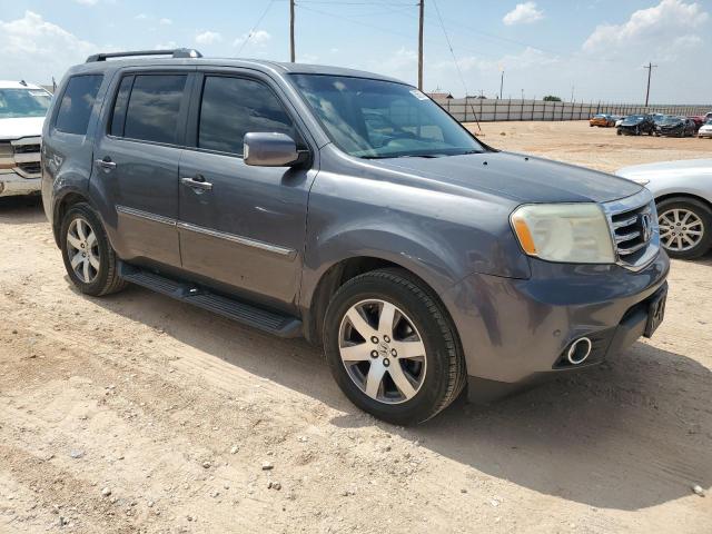 5FNYF4H98EB017763 - 2014 HONDA PILOT TOURING GRAY photo 4