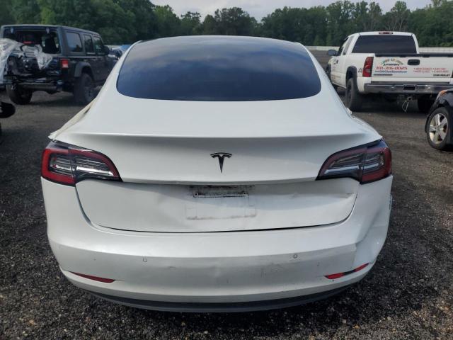 5YJ3E1EA6NF307509 - 2022 TESLA MODEL 3 WHITE photo 6