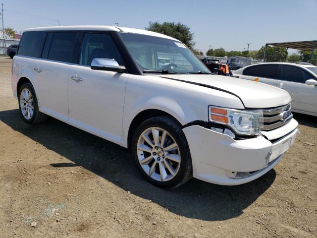 2FMGK5DC9BBD06816 - 2011 FORD FLEX LIMITED WHITE photo 4