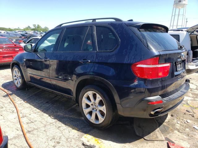 5UXFE83539L308663 - 2009 BMW X5 XDRIVE48I BLUE photo 2