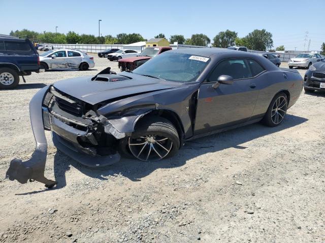 2C3CDZFJ2GH239906 - 2016 DODGE CHALLENGER R/T SCAT PACK GRAY photo 1