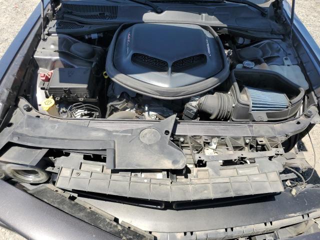 2C3CDZFJ2GH239906 - 2016 DODGE CHALLENGER R/T SCAT PACK GRAY photo 11