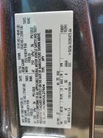 5LMCJ3C96HUL27604 - 2017 LINCOLN MKC RESERVE Gri fotoğraf 13