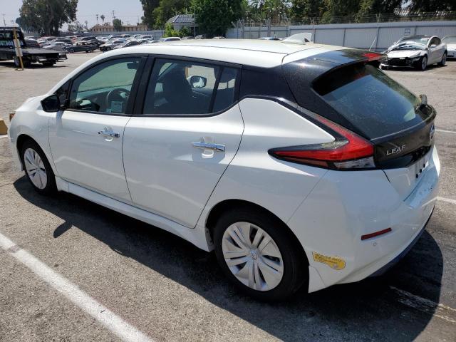 1N4AZ1BV8NC557887 - 2022 NISSAN LEAF S WHITE photo 2