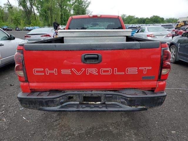 3GCEC14X16G267162 - 2006 CHEVROLET SILVERADO C1500 Qırmızı foto 6