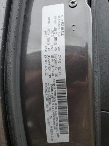 2C4RC1EG3LR203601 - 2020 CHRYSLER PACIFICA TOURING L PLUS GRAY photo 13