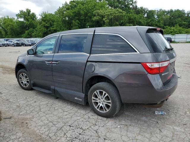 5FNRL5H65DB061405 - 2013 HONDA ODYSSEY EXL ნაცრისფერი ფოტო 2