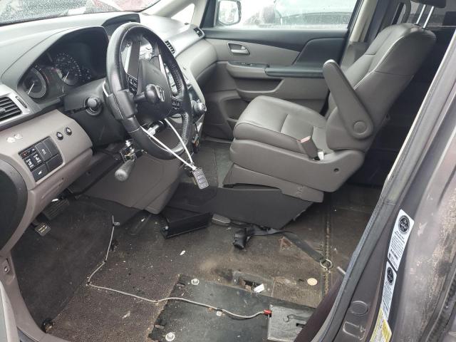 5FNRL5H65DB061405 - 2013 HONDA ODYSSEY EXL ნაცრისფერი ფოტო 7